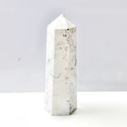 Howlite Crystal Tower Point