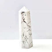 Howlite Crystal Tower Point