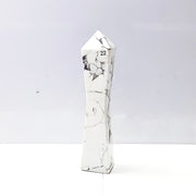 Howlite Crystal Tower Point