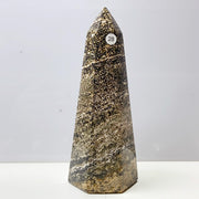 Desert Ocean Jasper Crystal Tower