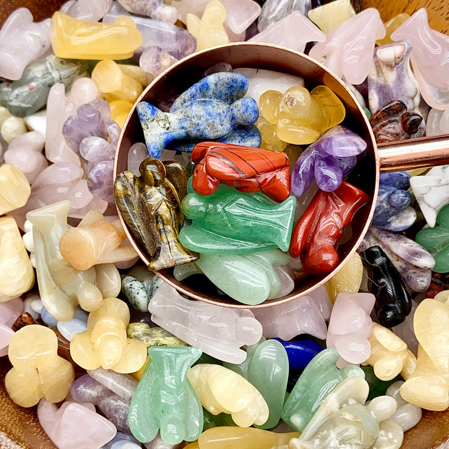 Crystal Angel Carvings Confetti 2-3cm