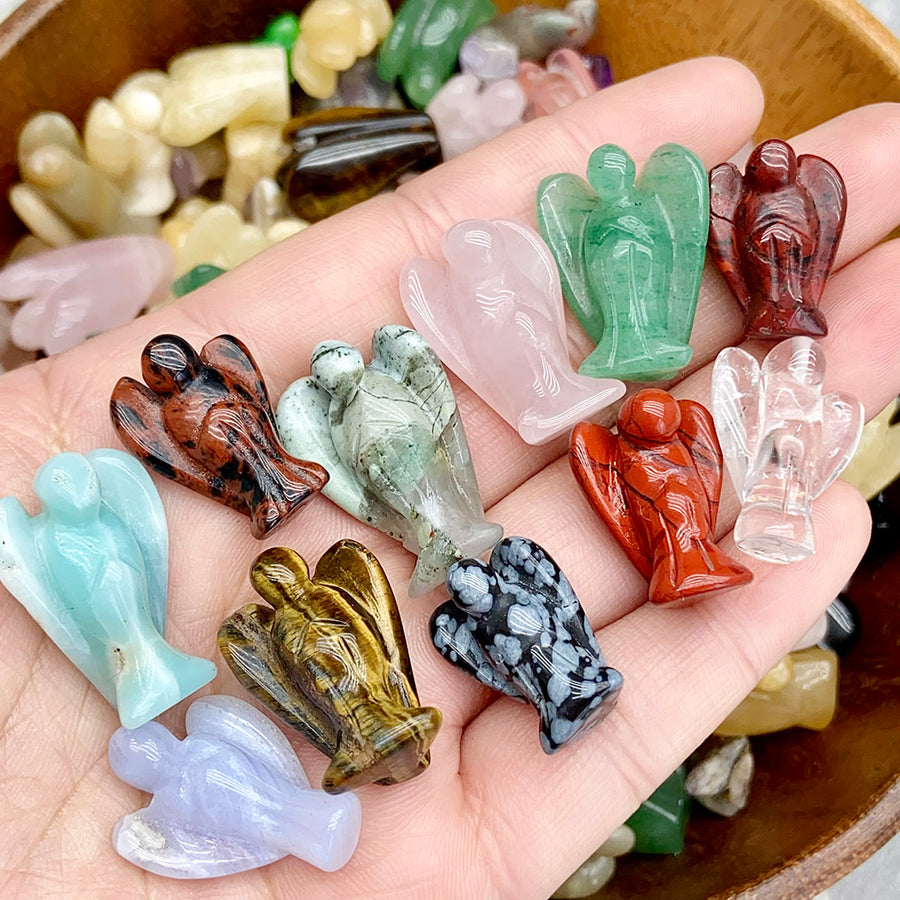 Crystal Angel Carvings Confetti 2-3cm