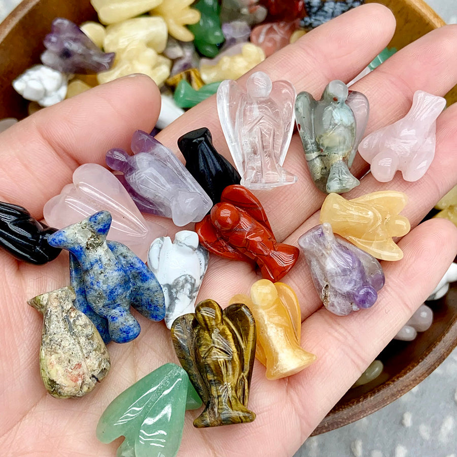 Crystal Angel Carvings Confetti 2-3cm