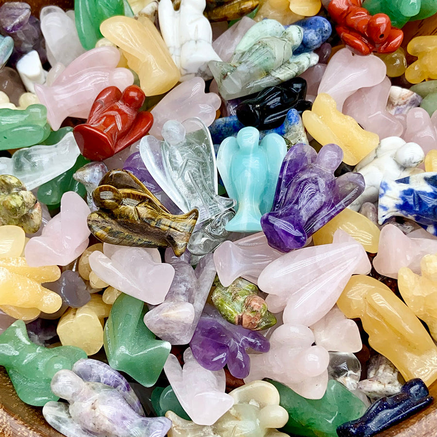 Crystal Angel Carvings Confetti 2-3cm