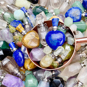 Crystals Perfume Bottle Pendant Confetti 3-5cm