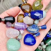 Crystals Perfume Bottle Pendant Confetti 3-5cm