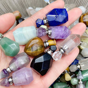 Crystals Perfume Bottle Pendant Confetti 3-5cm