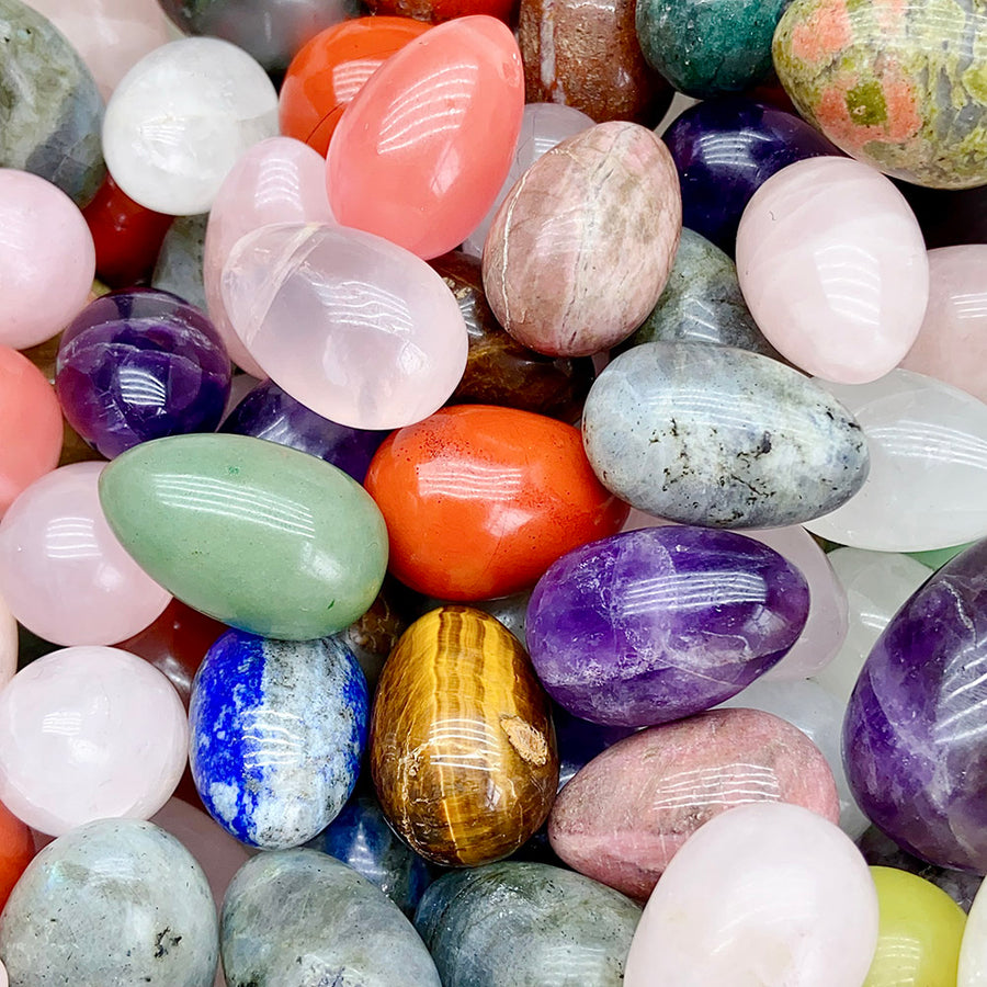 Natural Crystal Egg Confetti About 3cm