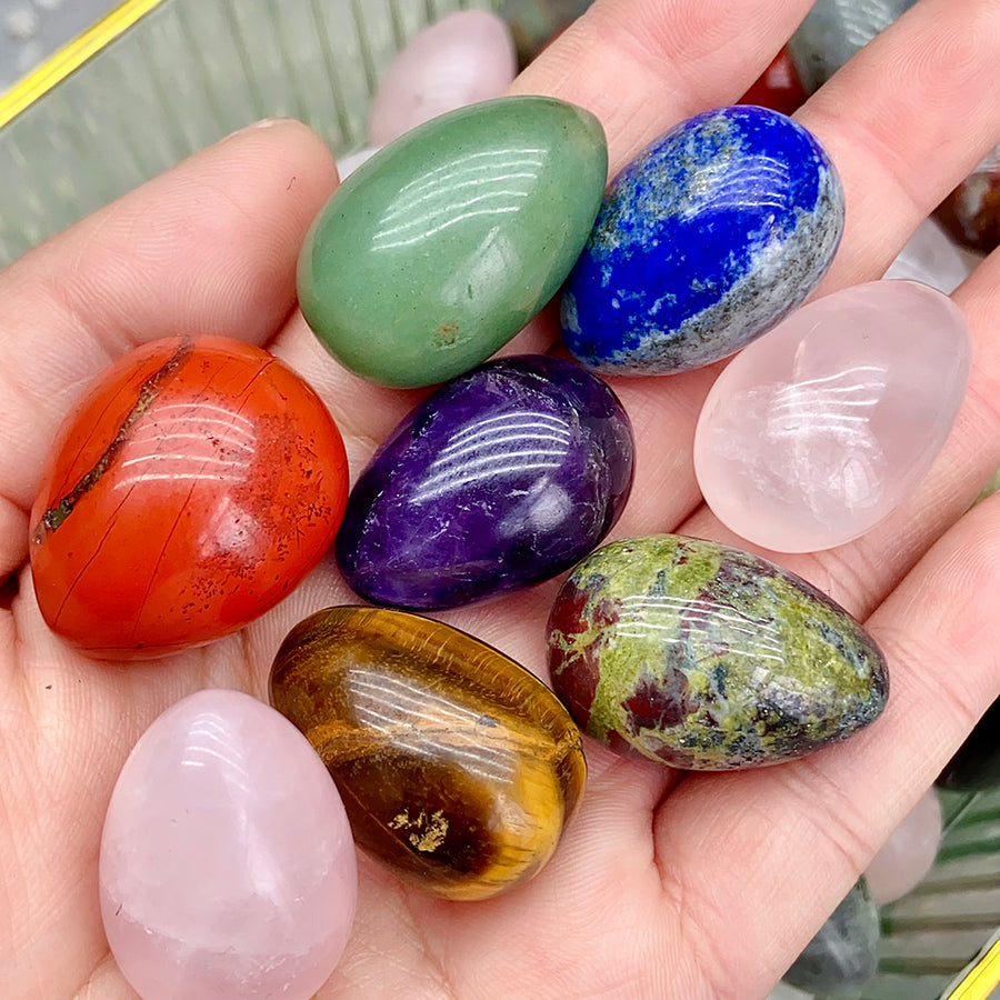 Natural Crystal Egg Confetti About 3cm