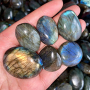Natural Labradorite Palm Confetti