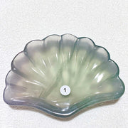Fluorite Crystal Shell Bowl