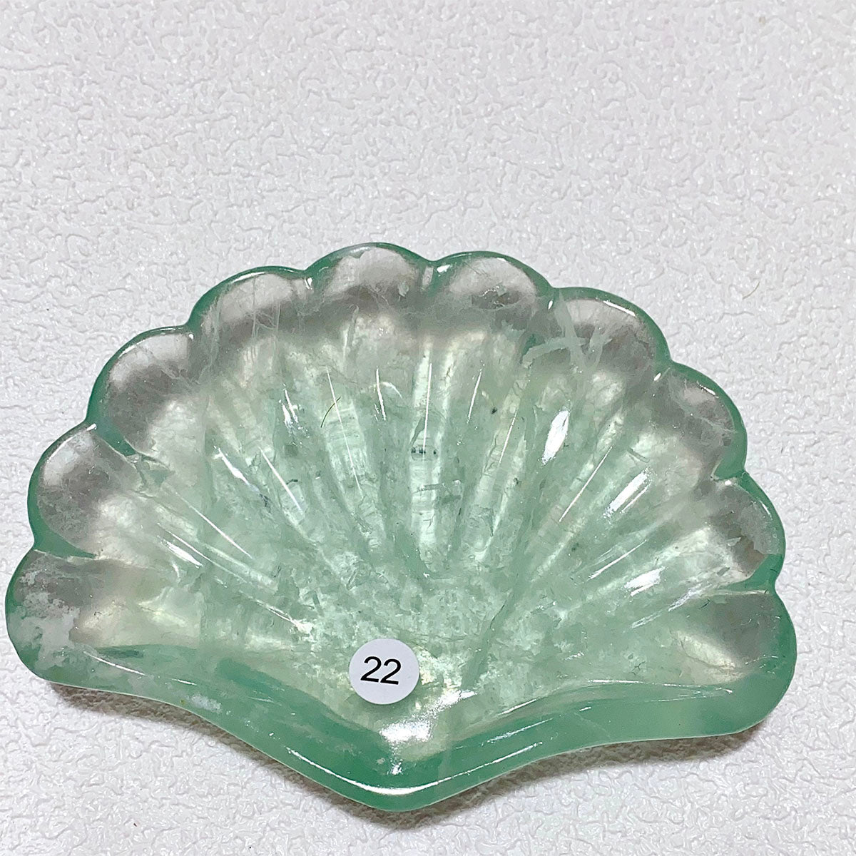 Fluorite Crystal Shell Bowl