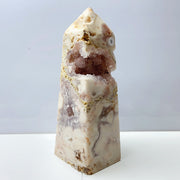 Pink Amethyst Crystal Tower