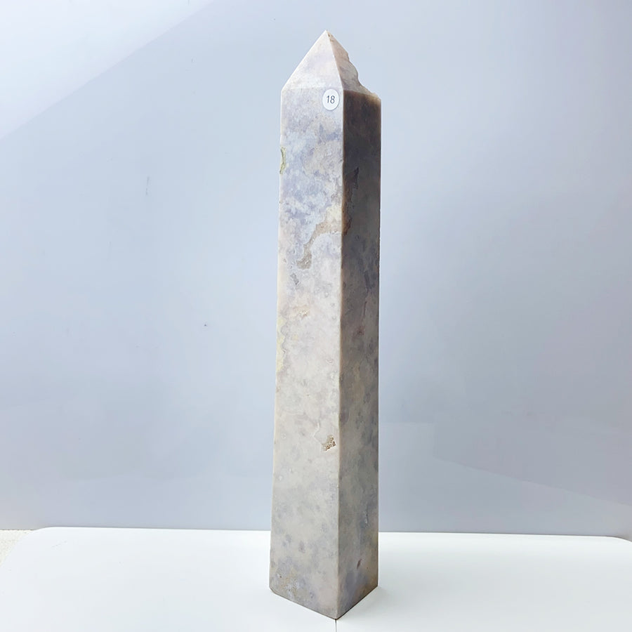 Pink Amethyst Crystal Tower