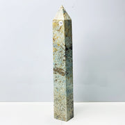 Oolite Tower Obelisk Reiki Crystal