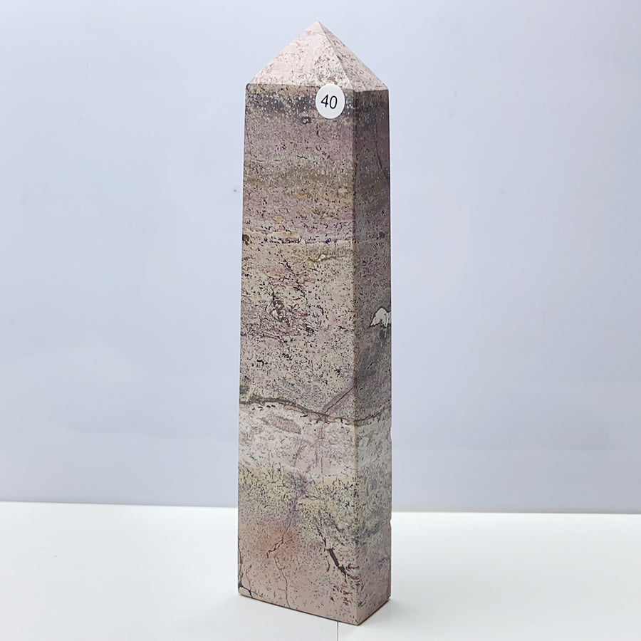 Picture Jasper Crystal Tower