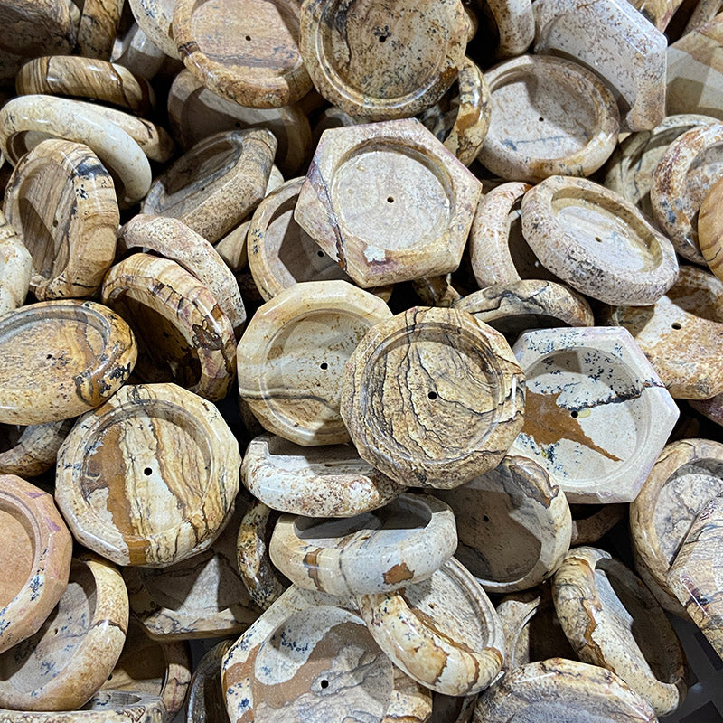 Small Size Petrified Wood Stand