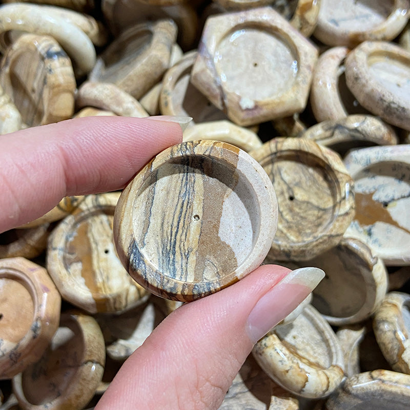 Small Size Petrified Wood Stand