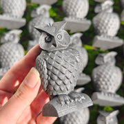 Cute Shungite Owl Carvings