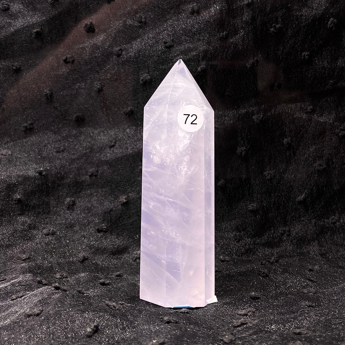 Periwinkle Quartz Tower Healing Energy Reiki Polished Pink Stone Home Decoration