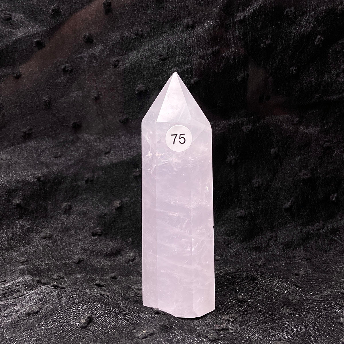 Periwinkle Quartz Tower Healing Energy Reiki Polished Pink Stone Home Decoration