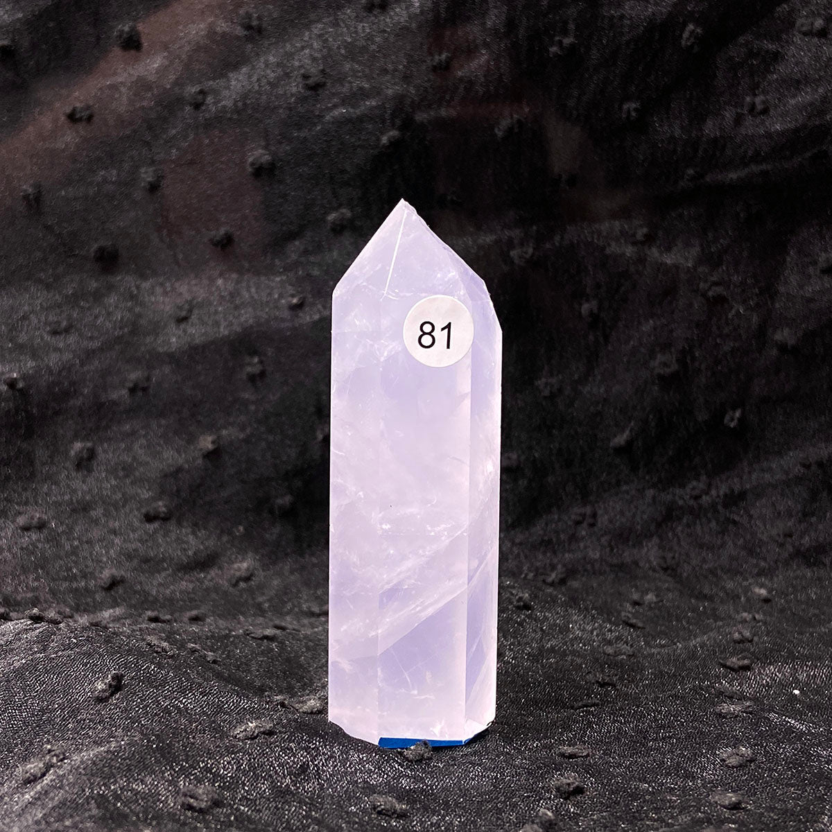 Periwinkle Quartz Tower Healing Energy Reiki Polished Pink Stone Home Decoration