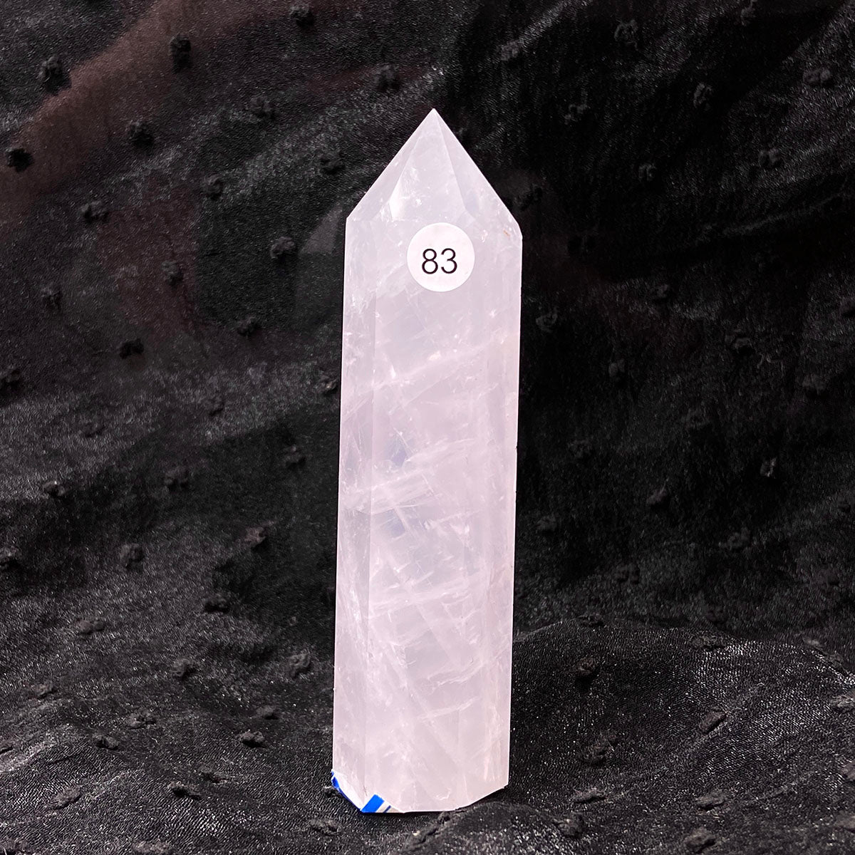Periwinkle Quartz Tower Healing Energy Reiki Polished Pink Stone Home Decoration