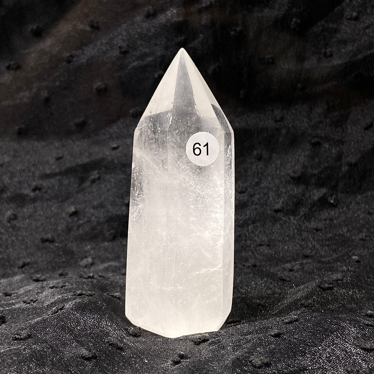 Clear Quartz Tower Reiki Wichcraft Energy Crystal Wand Minerals Home Decoration