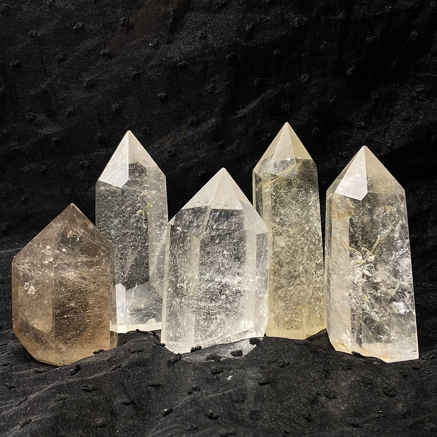 Rutilated Quartz Crystal Tower
