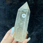 Rutilated Quartz Crystal Tower