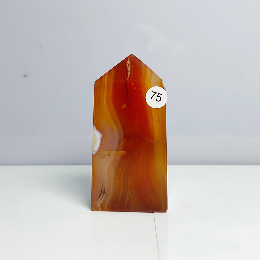 Carnelian Crystal Tower