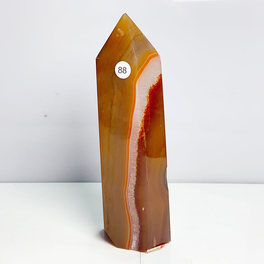 Carnelian Crystal Tower