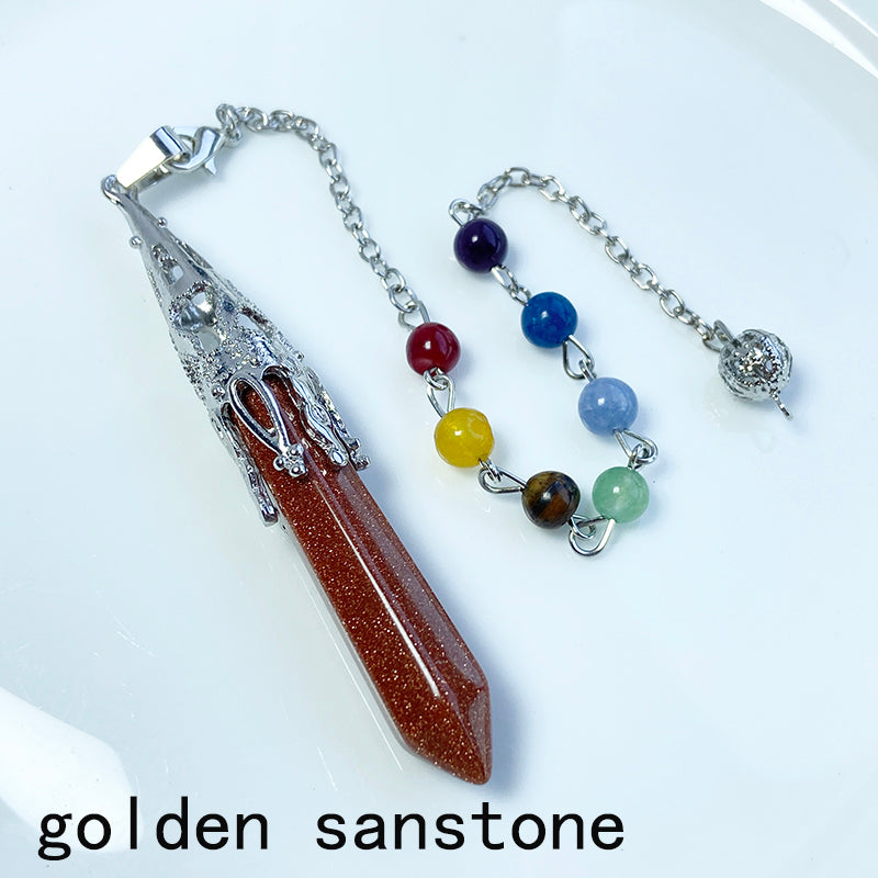 Different Materials Crystal Pendulum