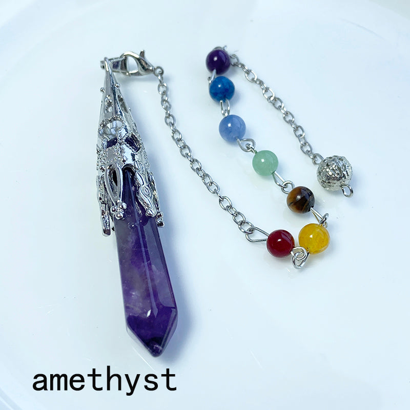 Different Materials Crystal Pendulum