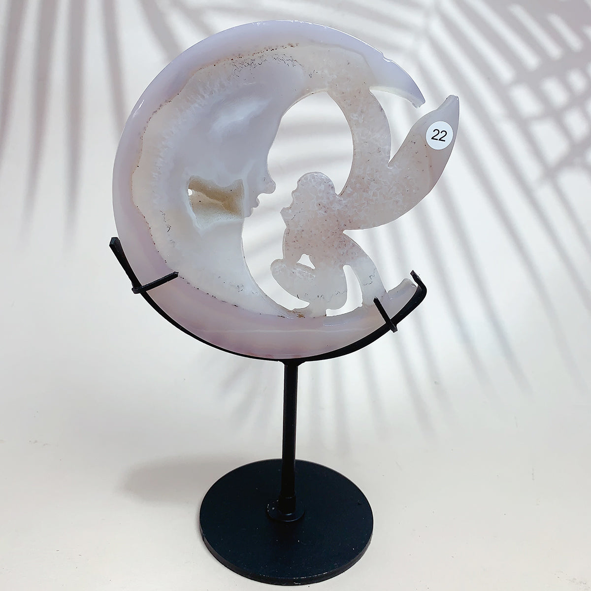 Druzy Agate Crystal Fairy