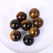 Natural Yellow Tiger-eye Crystal Sphere