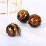 Natural Yellow Tiger-eye Crystal Sphere