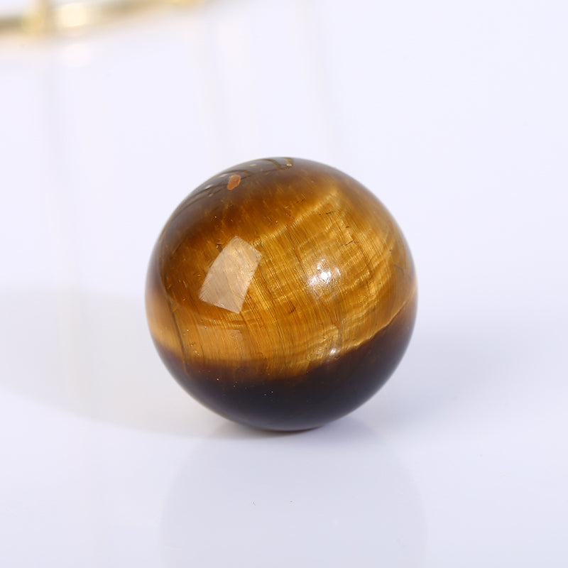 Natural Yellow Tiger-eye Crystal Sphere
