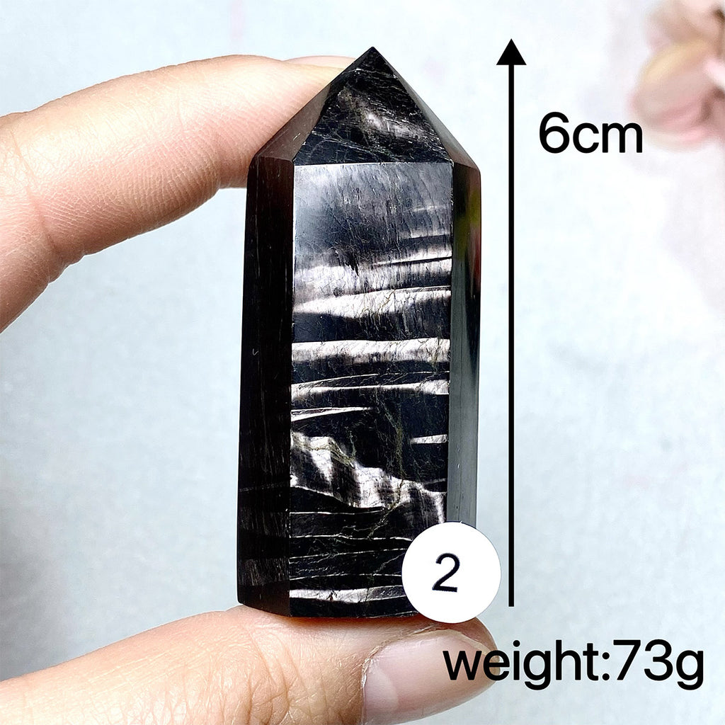 Hypersthene Crystal Tower Point