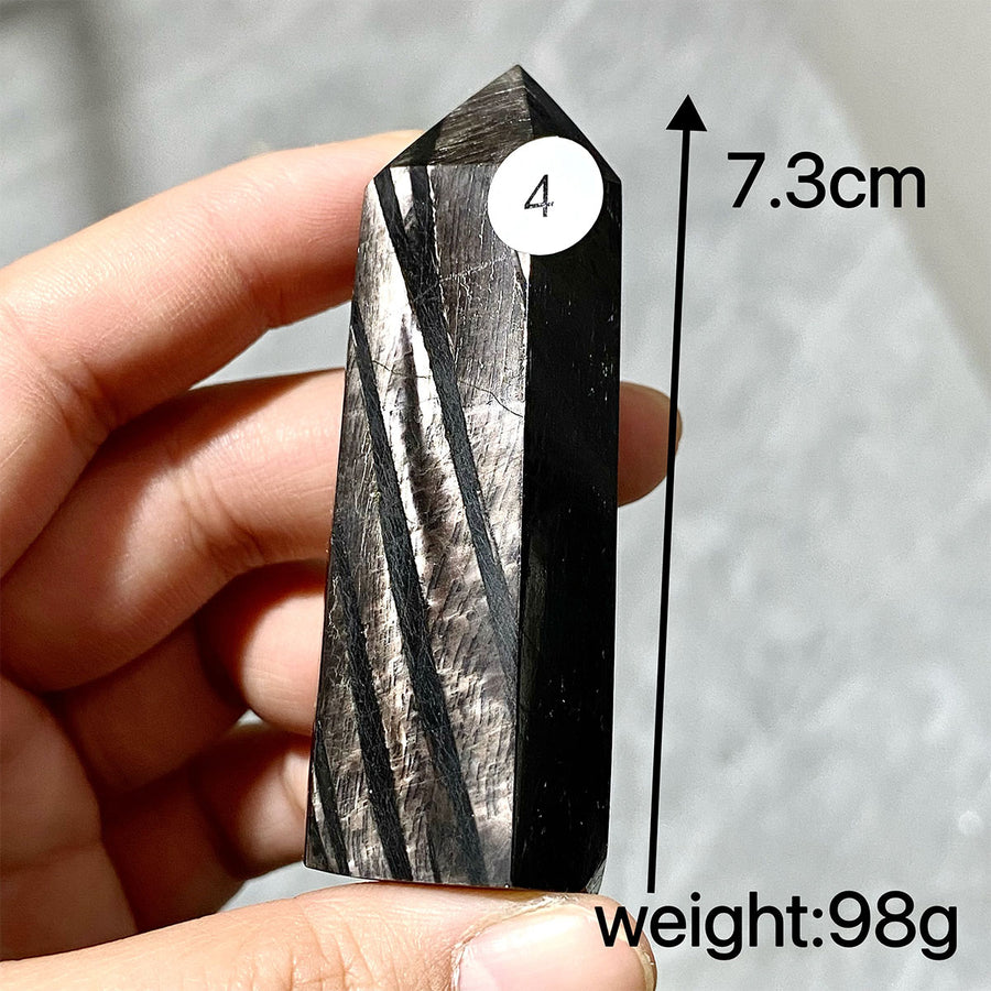 Hypersthene Crystal Tower Point