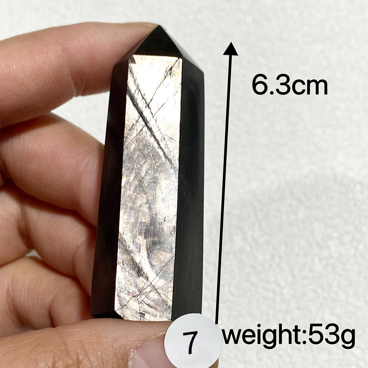 Hypersthene Crystal Tower Point