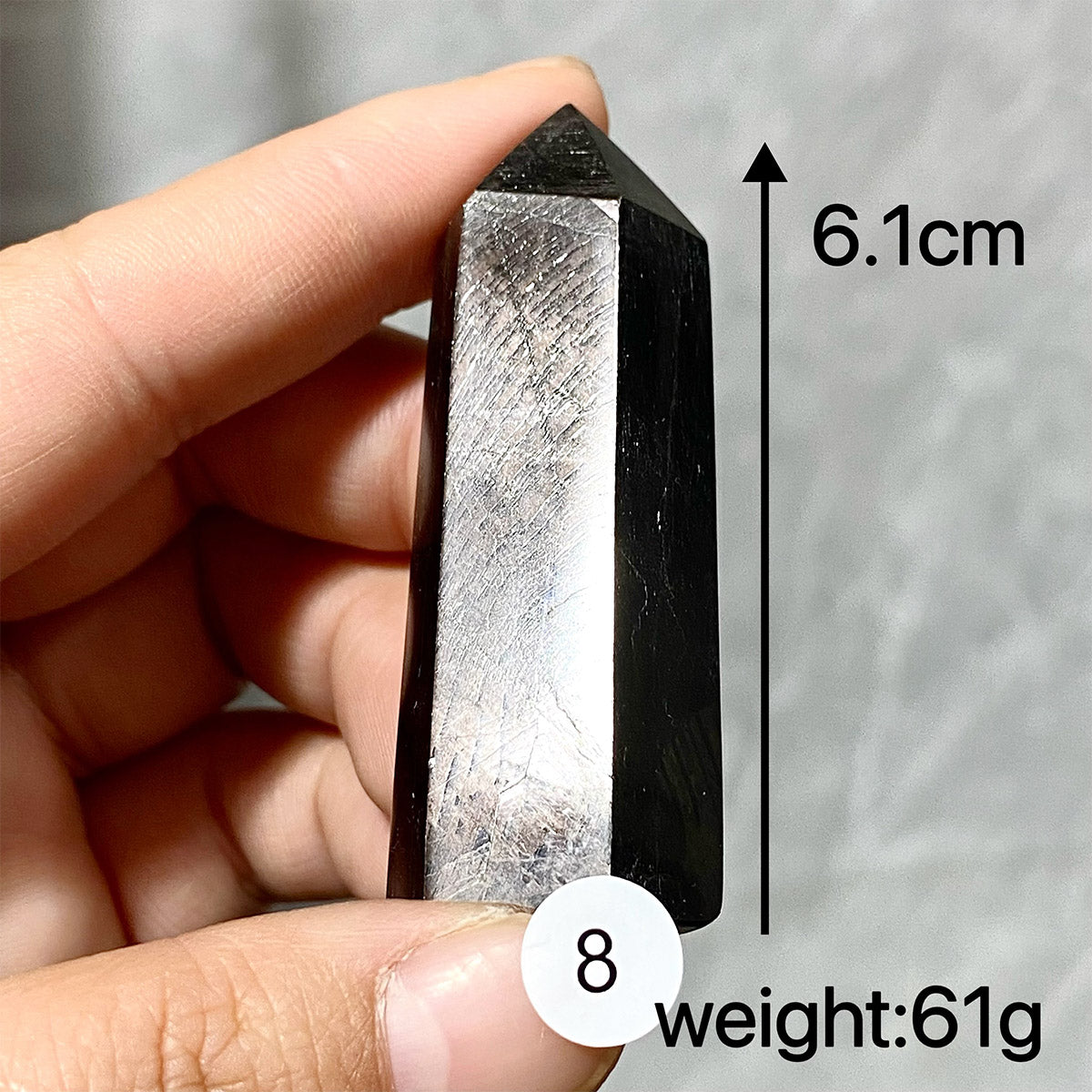 Hypersthene Crystal Tower Point