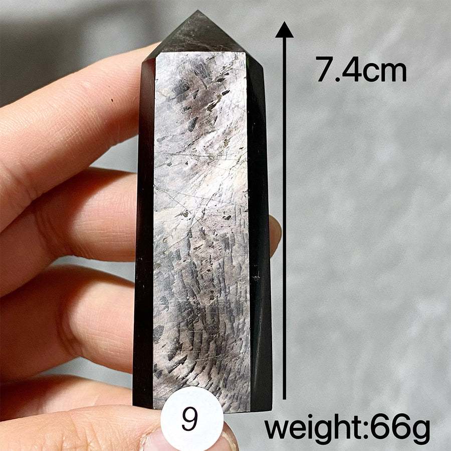 Hypersthene Crystal Tower Point