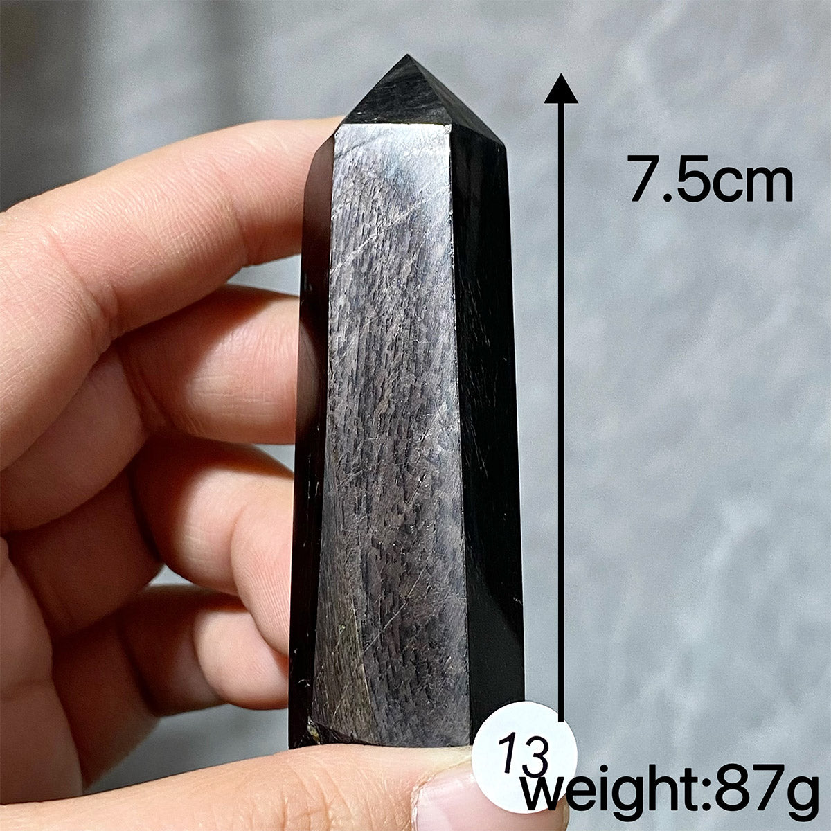 Hypersthene Crystal Tower Point