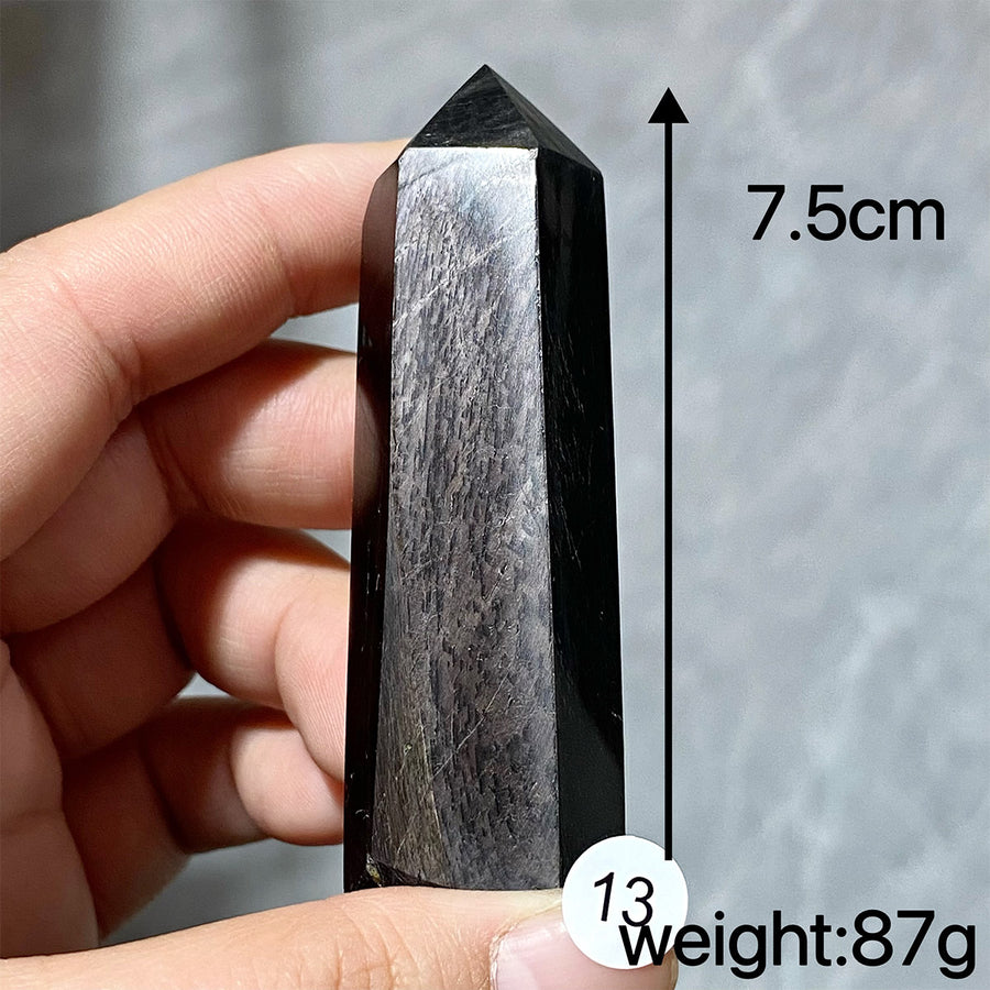 Hypersthene Crystal Tower Point