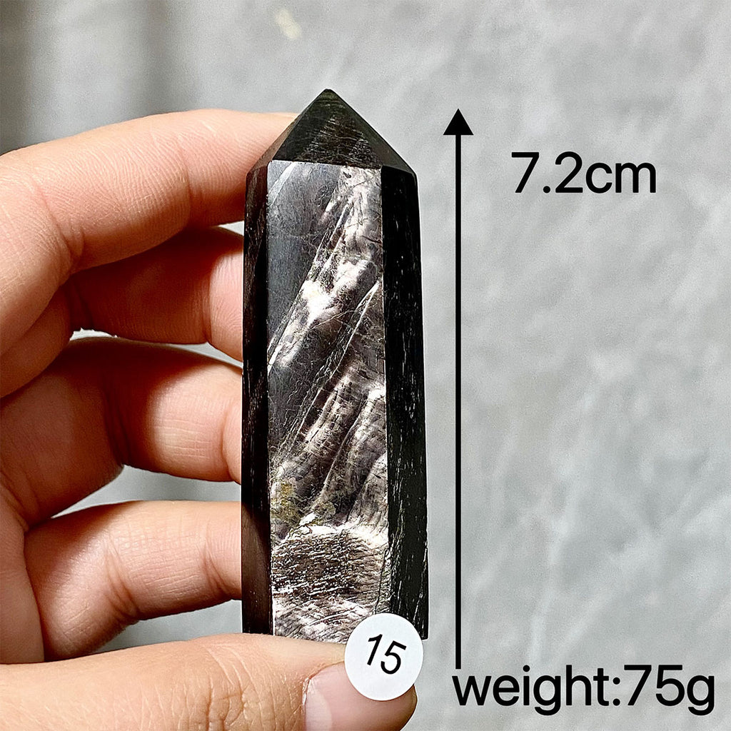 Hypersthene Crystal Tower Point