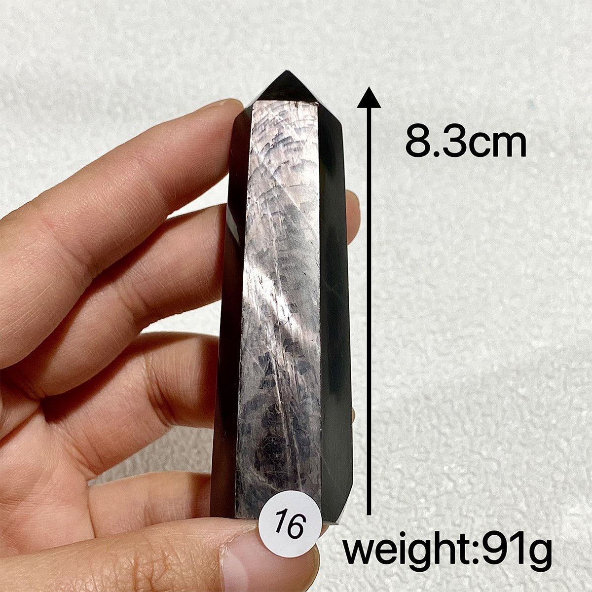 Hypersthene Crystal Tower Point