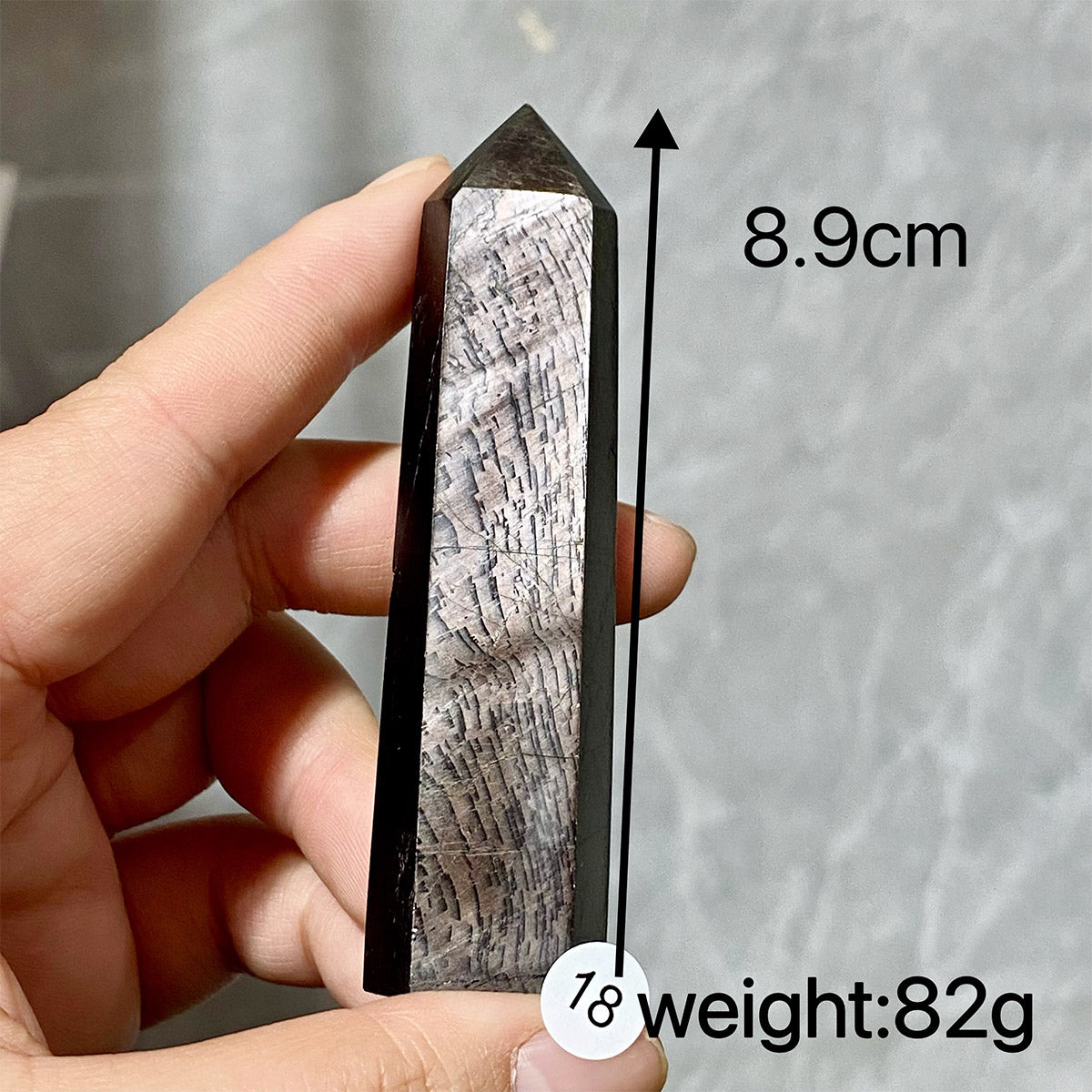 Hypersthene Crystal Tower Point