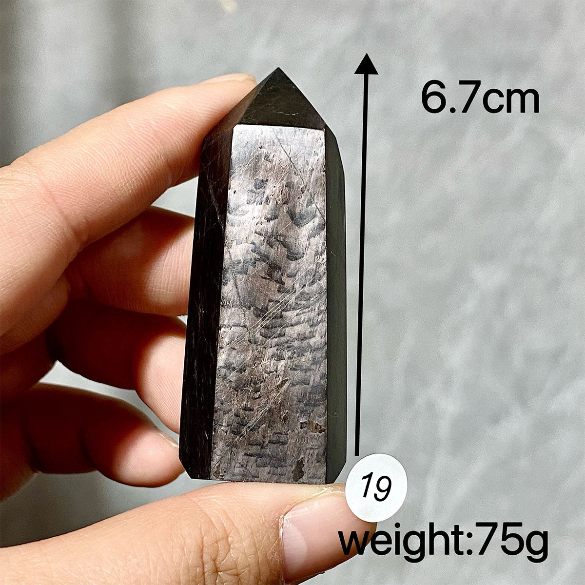 Hypersthene Crystal Tower Point