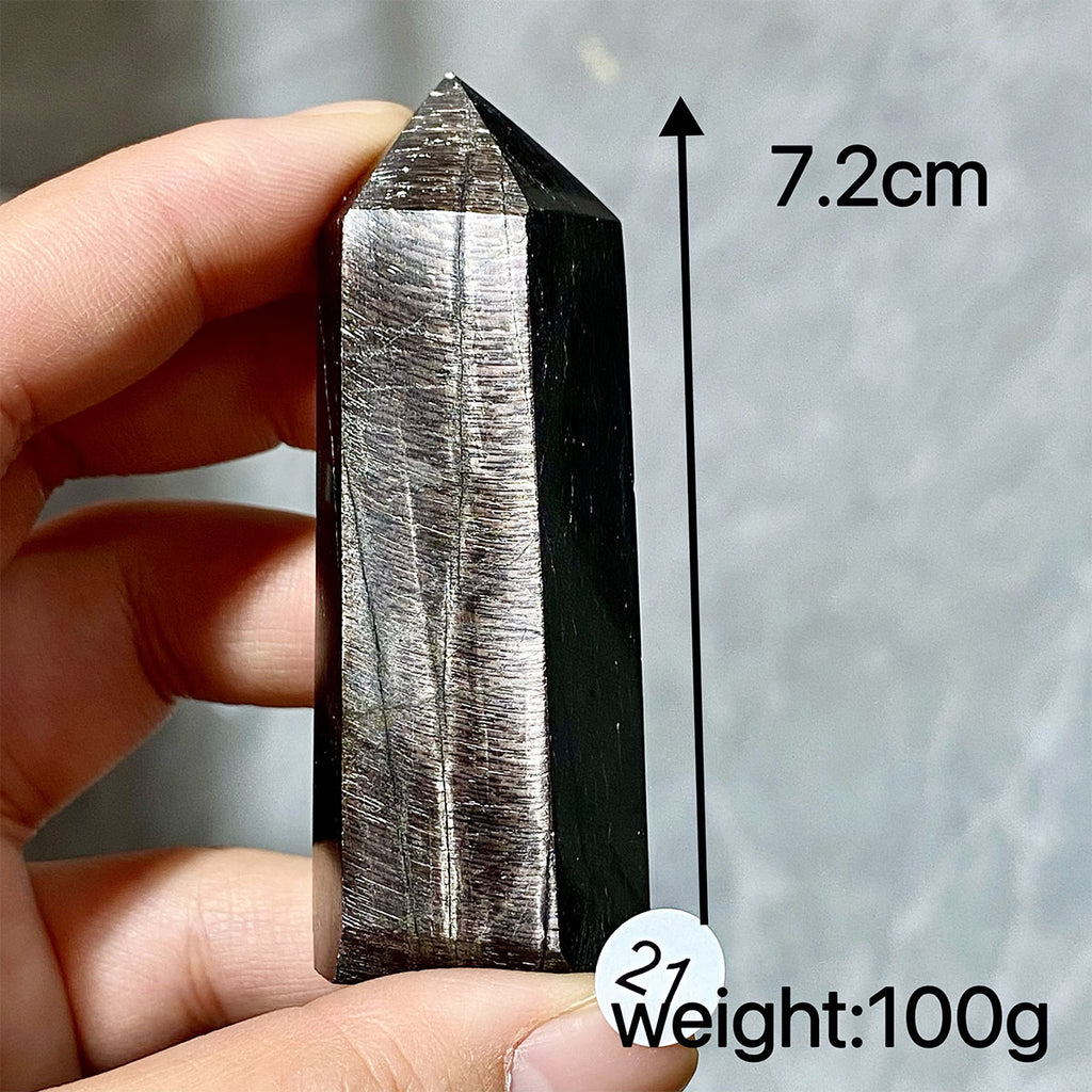 Hypersthene Crystal Tower Point